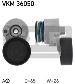 Поликлиновойремень / комплект SKF для NISSAN ALMERA II Hatchback (N16) 1.5 dCi